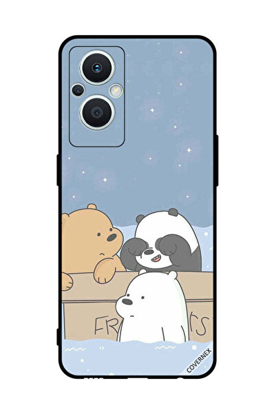 Covernex غطاء حماية لهاتف Oppo Reno 7 Lite Bear Friends