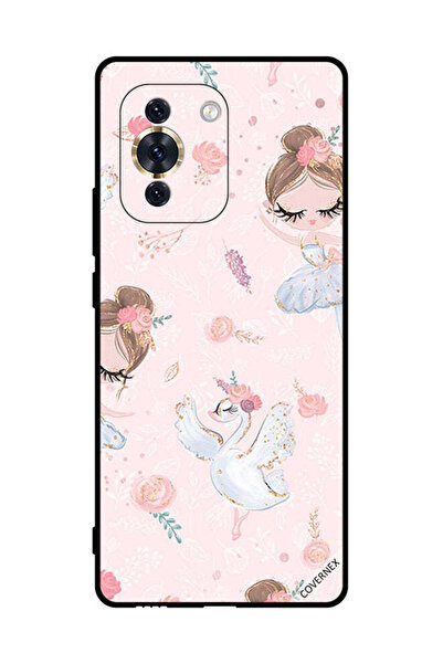 Covernex غطاء حماية لهاتف هواوي نوفا 10 - فتاة دوللي وزهور