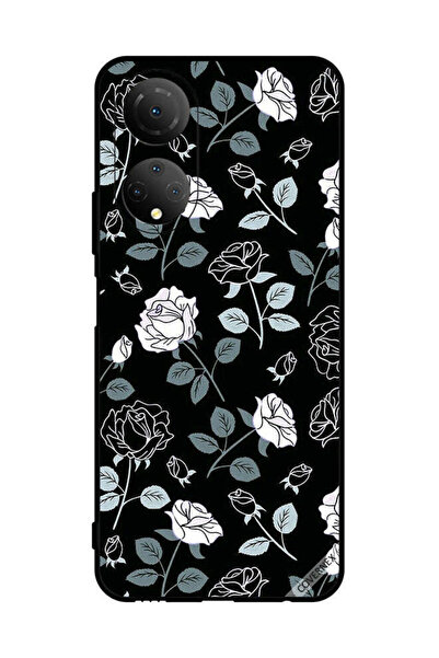 Covernex غطاء حماية لهاتف Honor X7 بنقشة زهور