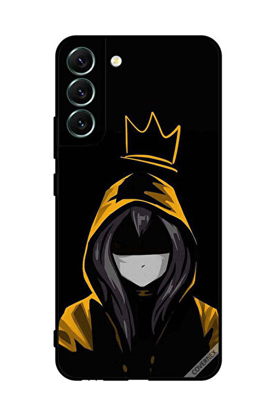 Covernex غطاء حماية لهاتف سامسونج S22+ 5G، رسمة فتاة الملكة