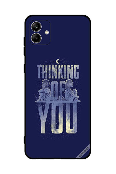 Covernex غطاء حماية لهاتف سامسونج جالاكسي A04 4G "أفكر فيك"