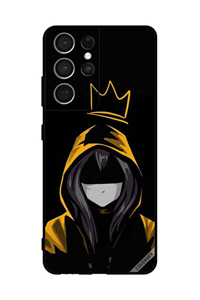 Covernex غطاء حماية لهاتف سامسونج S21 ألترا 5G برسومات ملكة فتاة
