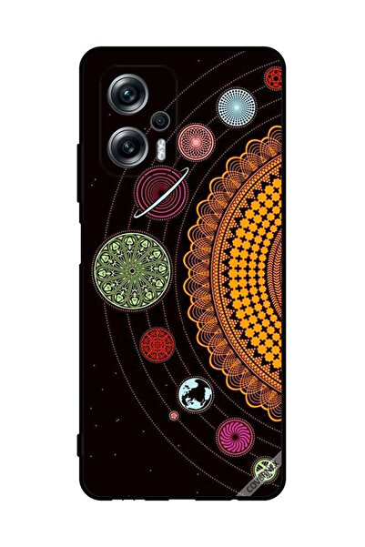 Covernex غطاء حماية لهاتف شاومي بوكو X4 GT - أشكال ماندالا الفضائية