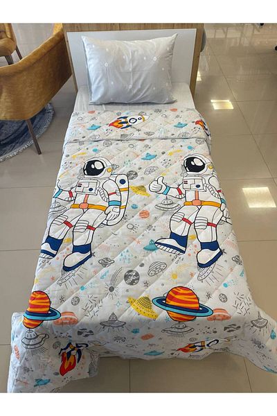 Sudemhome Modern Style Single Cotton Youth Pique Bedspread - Youth Series