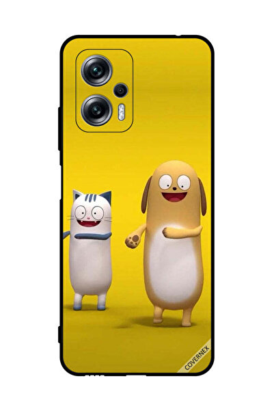 Covernex غطاء حماية لهاتف شاومي ريدمي نوت 11T برو قصة قطة وكلب