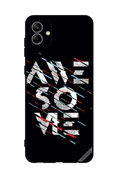 Covernex غطاء حماية لهاتف سامسونج جالاكسي A04 4G بكلمة خطية رائعة