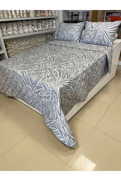 Sudemhome Modern Style Double King Size Pique Bedspread Set 230X250Cm 2Pcs Pillowcases 50X70Cm
