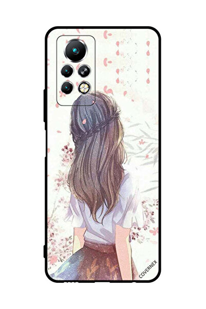 Covernex غطاء حماية لهاتف Infinix Note 11 Pro، فتاة لطيفة في تفكير عميق