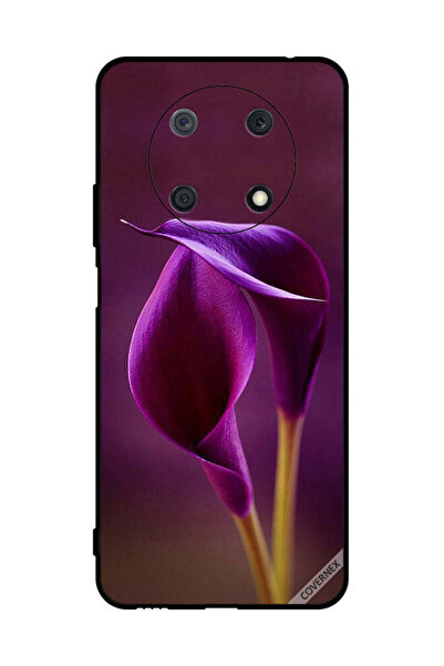 Covernex غطاء حماية لهاتف هواوي نوفا واي 90 - زهرتان جميلتان
