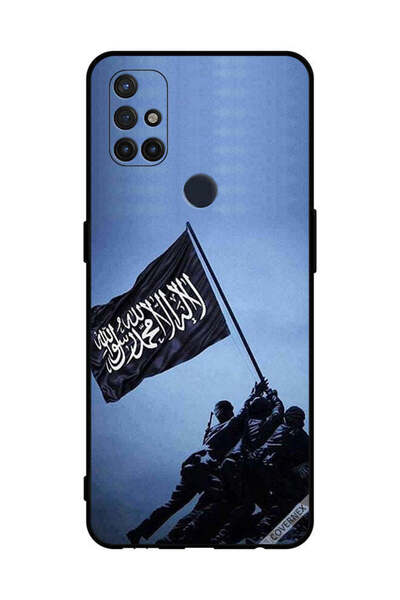 Covernex غطاء حماية لهاتف ون بلس نورد N10 5G - جنود رايزنج - علم المملكة العر...