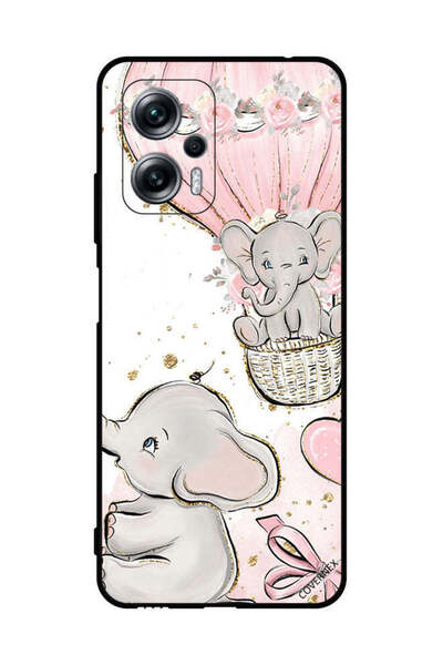 Covernex غطاء حماية لهاتف شاومي ريدمي نوت 11T برو - فن الفيلة الصغيرة