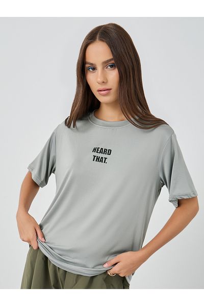 Styli Slogan Print Regular Fit T-Shirt