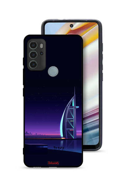 Tolwak غطاء حماية موتورولا موتو جي 60 إس - برج العرب - فن رقمي