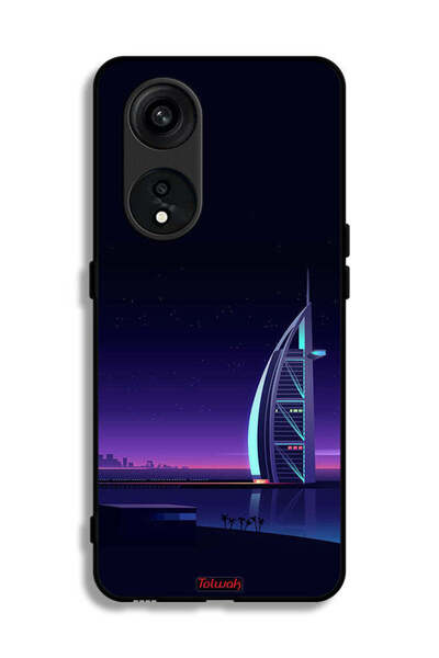 Tolwak غطاء حماية لهاتف أوبو رينو 8T 5G - فن برج العرب الرقمي