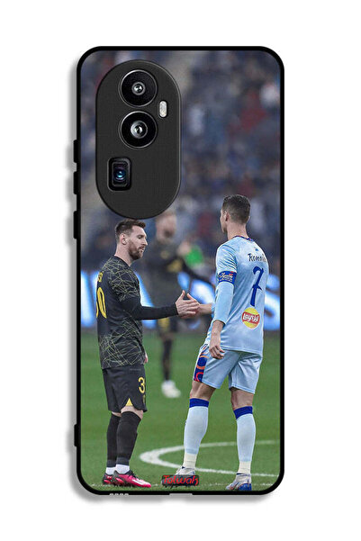 Tolwak غطاء حماية لهاتف Oppo Reno10 Pro Plus ميسي ورونالدو