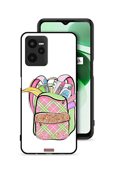 Tolwak Realme C35 Protective Case Cover Unicorn Girl Bag