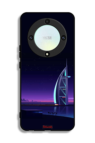 Tolwak غطاء حماية لهاتف Honor X9a - برج العرب - فن رقمي