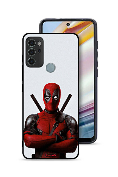 Tolwak غطاء حماية موتورولا موتو جي 60 إس بتصميم ديدبول