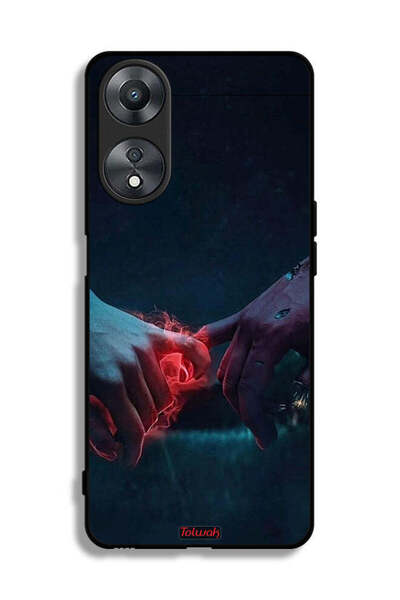 Tolwak غطاء حماية لهاتف Oppo A58 5G - أيادٍ محترقة