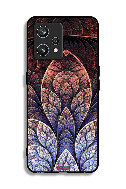 Tolwak غطاء حماية لهاتف Realme 9 Pro Plus بتصميم زهور كسورية تجريدية