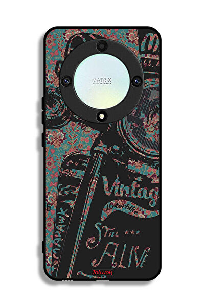 Tolwak غطاء حماية لهاتف Honor X9a - دراجة نارية كلاسيكية