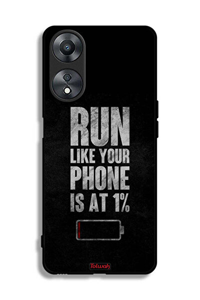 Tolwak غطاء حماية لهاتف Oppo A58 5G، اركض كما لو أن هاتفك يعمل بنسبة 1%