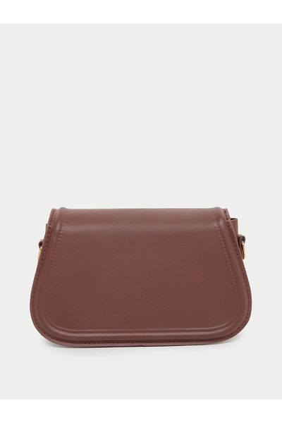 Styli Buckle Detail Shoulder Bag with Chain Strap