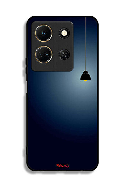 Tolwak غطاء حماية لهاتف Infinix Note 30 بتصميم فني معلق بإضاءة