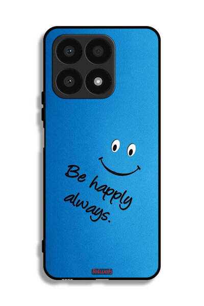 Tolwak Honor X8a Protective Case Cover Be Happy Always