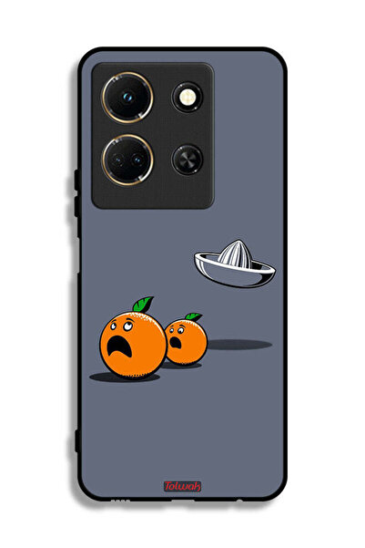 Tolwak غطاء حماية لهاتف Infinix Note 30 بتصميم فني رقمي بسيط وفكاهي