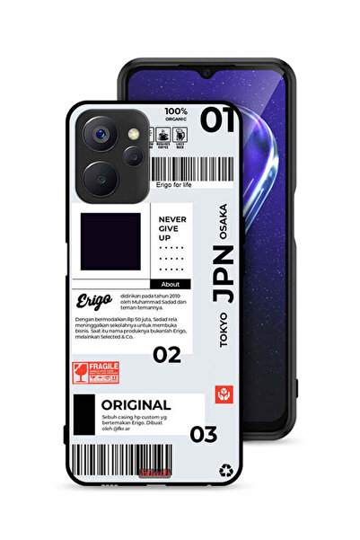 Tolwak غطاء حماية لجهاز Realme 9i 5G، ملصق ياباني