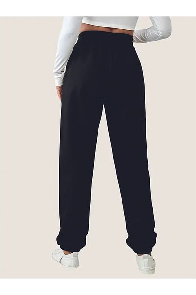 HOFFNUNG Unisex 2Ip Comfortable Fit Love Plane Printed Sweatpants