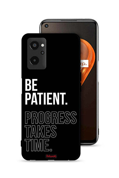 Tolwak غطاء حماية Realme 9i 4G كن صبورًا فالتقدم يستغرق وقتًا