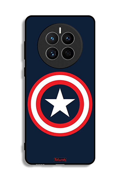 Tolwak غطاء حماية لهاتف هواوي ميت 50E كابتن أمريكا