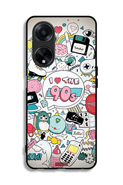 Tolwak غطاء حماية لهاتف Oppo A1 5G - أحب التسعينيات