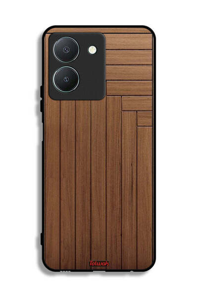 Tolwak غطاء حماية بنمط باب لهاتف Vivo Y36 4G