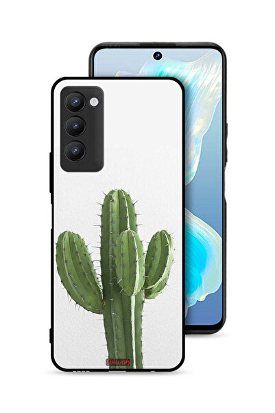 Tolwak غطاء حماية لهاتف تكنو كامون 18P بنقشة نبات الصبار