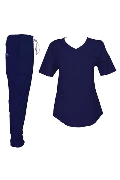 İBA MEDİKAL Costum medical ISOFT (croială slim) bleumarin pentru femei