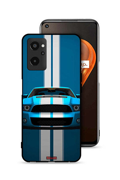 Tolwak غطاء حماية لهاتف Realme 9i 4G بتصميم سيارة فنية تجريدية