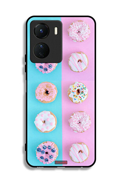 Tolwak غطاء حماية لهاتف Vivo Y16 بنقشة دوناتس هيذر