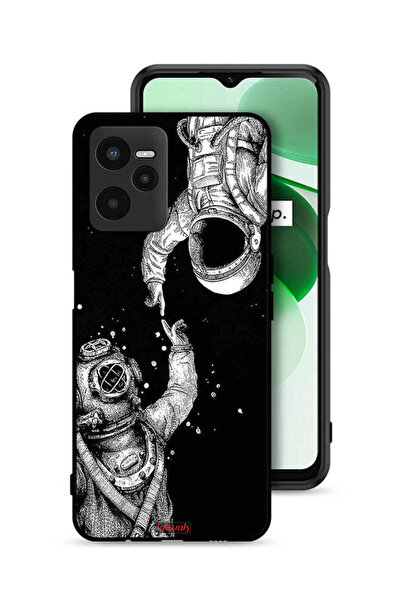 Tolwak غطاء حماية Realme C35 بتصميم رواد الفضاء