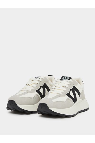 Styli Color Block Lace Up Sneakers