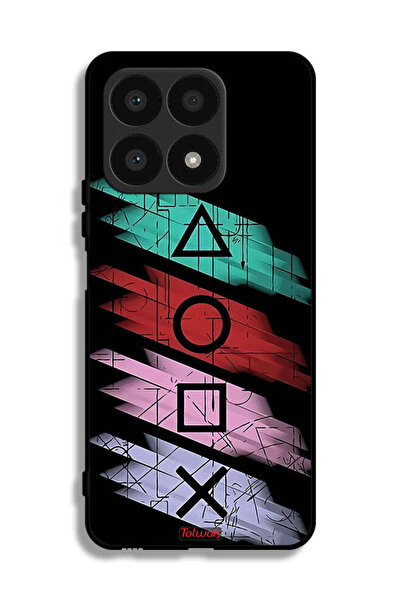 Tolwak Honor X8a Protective Case Cover Squid Game Icons