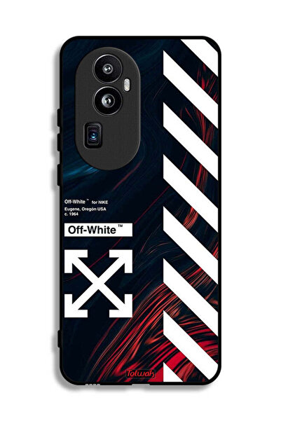 Tolwak غطاء حماية لهاتف Oppo Reno10 Pro Plus بملصق أبيض فاتح