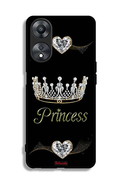 Tolwak غطاء حماية لهاتف Oppo A58 5G بتصميم الأميرة
