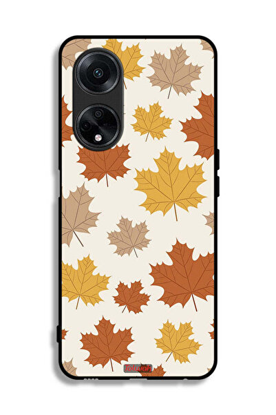 Tolwak غطاء حماية لهاتف Oppo F23 5G بنقشة أوراق الخريف