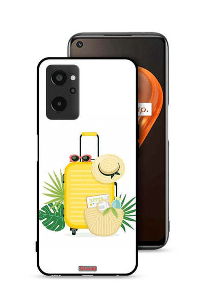Tolwak Realme 9i 4G Protective Case Cover Summer Digital Art