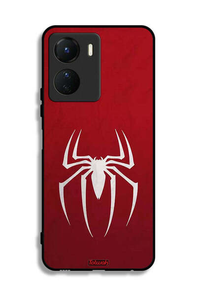 Tolwak غطاء حماية لجهاز Vivo Y16 - أيقونة العنكبوت