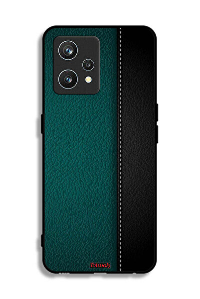 Tolwak غطاء حماية جلدي بنمط جلدي لهاتف Realme 9 Pro Plus