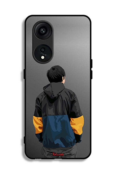 Tolwak غطاء حماية لهاتف Oppo Reno 8T 5G، صورة فنية لطفل